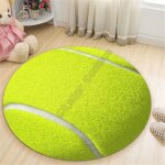 Love tennis ball premium round lea, polymres non alds college en 3d, tapis doux pour salle a manger, ...