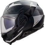 Ls2 ff910 advant ii astral casque, noir - gris, taille l pour hommes