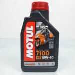 Lubrifiant et entretien motul pour deux roues 7100 10w40 4t en 1l neuf