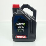 Lubrifiant huile motul ngen 5 10w30 4l pour moto route tout terrain scooter neuf