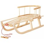 Luge en bois - greenblue - dossier amovible - 88 - 90 cm - rsistante - pour enfants