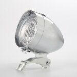 Lumineux, style rtro lampe de tte de bicyclette 3 led 2modes vlo vlo avant lumire phare de lampe ...