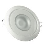Lumitec mirage - flush mount down light - glass finish / white bezel - 4 - color white / red / blue / ...