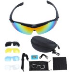 Lunettes de plein air, lunettes de de sport polarises pc avec bande anti - transpiration pour hommes ...