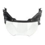 Lunettes de casque pour mich pc, visière réglable avec lentille transparente pour la chasse et le cyclisme ... Lunettes de casque pour mich pc, visière réglable avec lentille transparente pour la chasse et le cyclisme ...