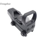 Lunette de chasse holographique 20mm, réflexe de vue a points verts, 4 réticules, portée tactique, collimateur ... Lunette de chasse holographique 20mm, réflexe de vue a points verts, 4 réticules, portée tactique, collimateur ...