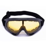 Lunettes de cyclisme coupe - vent, de s�curit� en plein air, de ski, anti - rayures, r�glables, protection ...