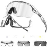 Lunettes de cyclisme photochromiques pour hommes et femmes lunettes de vlo de sport monture tr90 protection ...