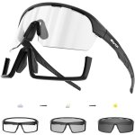 Lunettes de cyclisme photochromiques pour hommes et femmes lunettes de vlo de sport monture tr90 protection ...
