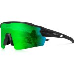 Lunettes de cyclisme polarises avec 4 lentilles lunettes de soleil de sport pour femmes hommes course ...