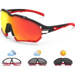Lunettes de cyclisme polaris�es pour homme et femme, montures tr90 avec 2 verres polaris�s et photochromiques, ...