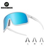 Lunettes de cyclisme polaris�es pour hommes et femmes, lunettes de soleil shield, protection uv, lunettes ...