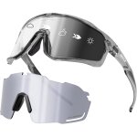 Lunette de cyclisme polaris�es photochromique velo uv400 protection vtt sport homme femme transparente ...