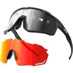 Lunette de cyclisme polaris�es photochromique velo uv400 protection vtt sport homme femme transparente ...