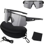 Lunette de cyclisme polaris�es, lunette de soleil sport polaris�e, uv 400, coupe - vent et anti - sable, ...