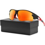 Lunettes de cyclisme polarises pour sports d'extrieur protection uv400 pour la pche, la course, la ...