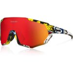 Lunettes de cyclisme v�lo polaris�es tr90 cadre sports pour hommes femmes avec 3 lentilles interchangeables ...