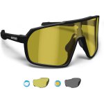 Lunettes de cyclisme vtt running sport pour hommes femmes en tr90 protection 100% uv grand verre antibu�e ...