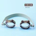 Lunettes pour enfants, crabe, etanche, anti - bue, animal, ours - type swimming glasses4