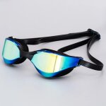 Lunettes de natation de course de nouvelle profession, placage de protection uv etanche, lunettes antibuée ... Lunettes de natation de course de nouvelle profession, placage de protection uv etanche, lunettes antibuée ...