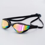 Lunettes de natation de course de nouvelle profession, placage de protection uv etanche, lunettes antibuée ... Lunettes de natation de course de nouvelle profession, placage de protection uv etanche, lunettes antibuée ...
