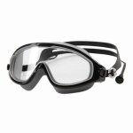 Lunettes de natation enfants anti - bu�e piscine d'eau noir yd86