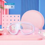 Lunettes de natation pour enfants en haute d�finition antibu�e etanche grande frame professionnel entra�nement ...