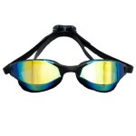 Lunettes de natation, etanches, vision claire, anti - bue, protection uv, cadre et sangle en silicone, ...