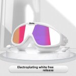 Lunettes de natation pour femmes yuyou anti - bu�e etanches haute d�finition equipement de plong�e avec ...