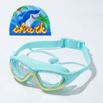 Lunettes de natation a petite monture pour enfants avec bouchons d'oreille, lunettes de natation anti ...