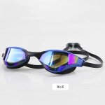 Lunettes de natation avec placage anti - buée et protection uv, etanche, pour compétition, pour les courses ... Lunettes de natation avec placage anti - buée et protection uv, etanche, pour compétition, pour les courses ...