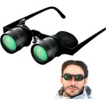 Lunettes d'opra zoom 10x, lunettes jumelles optiques zoom, lunettes jumelles avec lentille polarise, ...