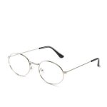 Lunettes de pche rondes rtro a la mode pour hommes et femmes, verres de myopie en mtal, monture miroir ...