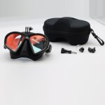 Lunettes de plonge en apne a faible volume, de plonge, ensemble de tuba professionnel, lunettes antibue, ...