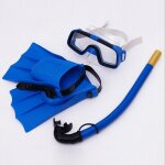 Lunettes de plonge pour enfants, ensemble de trois trsors, natation, snorkeling, palmes