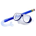 Lunettes de plonge pour enfants, tube respiratoire, antichoc, anti - bue, durables, lunettes de natation ...