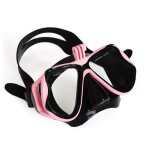 Lunettes de plongée professionnelles en silicone liquide, masque sous - marin, caméra de sport, support ... Lunettes de plongée professionnelles en silicone liquide, masque sous - marin, caméra de sport, support ...