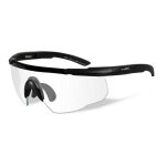 Lunettes saber adv clear matte black frame avec sac - wiley x