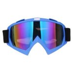 Lunettes de s�curit� de ski, coupe - vent, bleu color� yd3027