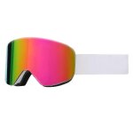 Lunettes de ski, lunettes de neige anti - bue cylindriques, lunettes de ski protectrices contre les ...
