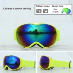 Lunettes de ski avec protection uv anti - bue pour enfants, lunettes de sport de neige d'hiver, lunettes ...
