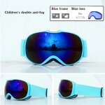 Lunettes de ski avec protection uv anti - bue pour enfants, lunettes de sport de neige d'hiver, lunettes ...