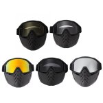 Lunettes de ski, de snowboard, de moto, coupe - vent, masque, protection des yeux, cyclisme, hiver