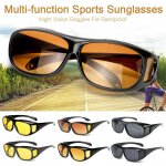 Lunettes de soleil anti - eblouissement pour le cyclisme, verres de vision nocturne, lumire amliore, ...