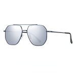 Lunettes de soleil aviateur rtro pour hommes, monture mtallique de haute qualit, vision nocturne, ...
