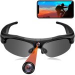 Lunettes de soleil camra wifi, camra action moto hd 1080p, camra sport moto e vlo, camra vido vlog ...