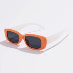 Lunettes de soleil carres rectangulaires pour hommes , petites lunettes de soleil rtro pour hommes, ...