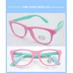 Lunettes de soleil de cyclisme en silicone pour enfants, l�g�res, anti lumi�re bleue, filtre a monture, ...
