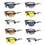 Lunettes de soleil pour hommes, cyclisme sur route, montagne, equitation, protection, verres