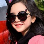 Lunettes de soleil oreilles de lapin pour enfants, verres uv400, pour filles, mignons, cyclisme, 2022 ...
